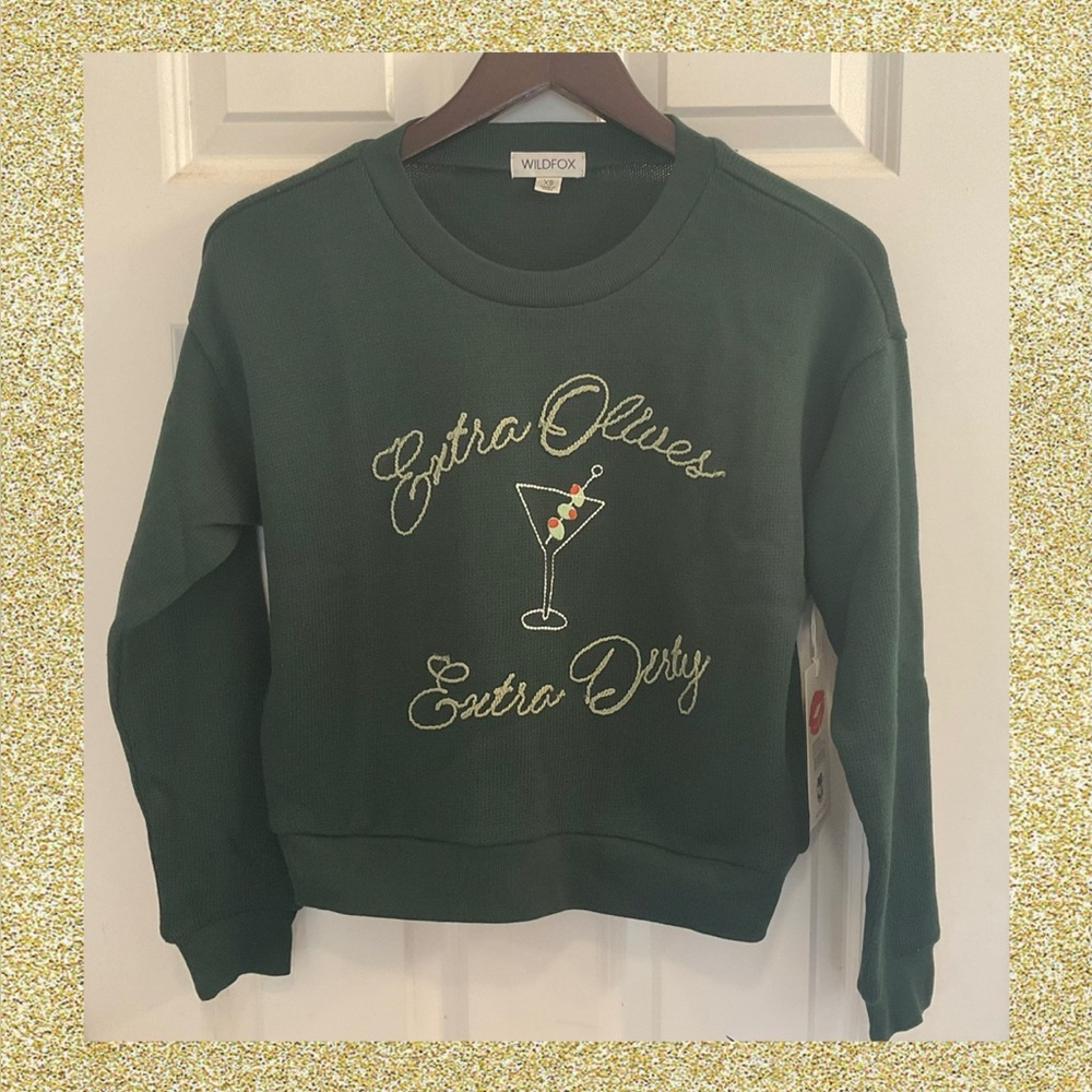 Wildfox Extra Dirty Bailey Sweater  - NWT - Size XS
